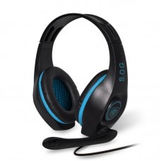 Auriculares Gaming con Micrófono Spirit of Gamer PRO-H5- Jack 3.5- Azules