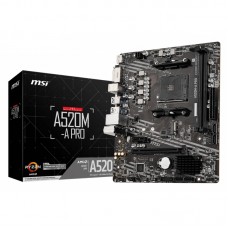 Placa Base AM4 MSI A520M-A PRO mATX Placa Base AM4 MSI A520M-A PRO mATX