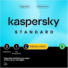 Kaspersky Standard para Android- 3 Dispositivos- 1 Año