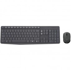 TECLADO + RATON CON CABLE LOGITECH MK235