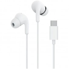 Auriculares Tipo-C Xiaomi Earphones con Micrófono- USB Tipo-C- Blancos