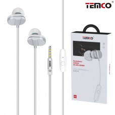 AURICULAR BOTON TEMCO EA04-B BLANCO