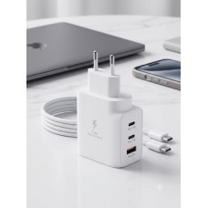 Cargador de Pared Multipuerto 65W PD Power Adapter Trio
