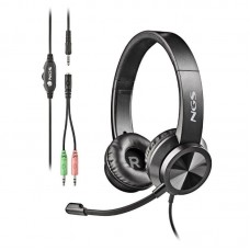 Auriculares NGS MSX 11 Pro- con Micrófono- Jack 3.5- Negros Auriculares NGS MSX 11 Pro- con Micrófono- Jack 3.5- Negros