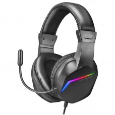 Auriculares Gaming con Micrófono Mars Gaming MH122- Jack 3.5- Negros