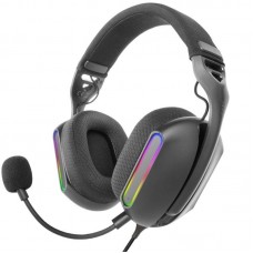 CASCO + Micrófono Mars Gaming MH-PRO- Jack 3.5- USB- Negros