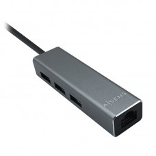 ADAPTADOR USB A RJ45 GIGALAN +HUB 3.0