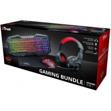 Pack Gaming Trust Gaming GXT 1180RW- Teclado GXT 830-RW + Ratón GXT 105 + Auriculares + Alfombrilla