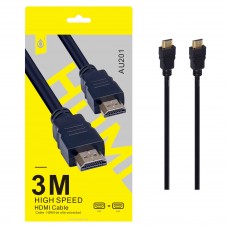 CABLE HDMI 3 MTS V1,4 AU201