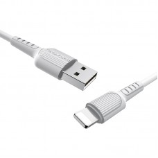CABLE USB IPHONE BX16 1MT 2A BLANCO