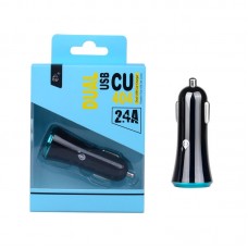 ADAPTADOR 12V COCHE A 2 USB