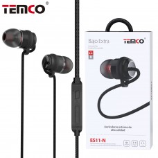 AURICULAR BOTON TEMCO ES11 + MICROFONO