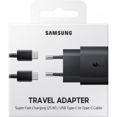 CARGADOR RAPIDO SAMSUNG USB-C 25W + CABLE USB-C USB-C