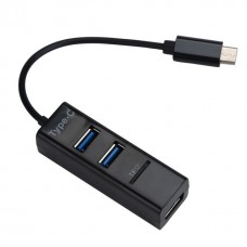 HUB USB TIPO-C + LECTOR MICRO SD