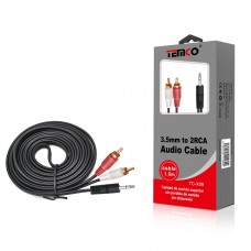 CABLE AUDIO 1,5 MTS JACK-RCA