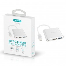 CONVERSOR USB TIPO C A HDMI USB3.0 TIPO C