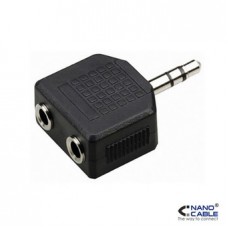 ADAPTADOR 2 JACK H - 1 JACK M