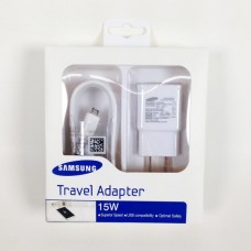 ADAPTADOR 220V SAMSUNG + CABLE 15W QUICK CHARGE 2.0