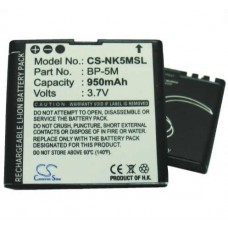 Bateria BP-5M Nokia 8600 5700 6110 6500 Slide - 950mAh