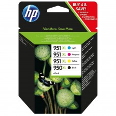 HP COLOR 951XL + NEGRO 950XL PACK4