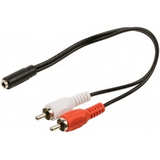 ADAPTADOR JACK HEMBRA - RCA MACHO