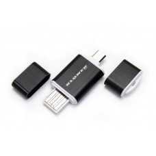 LECTOR MICRO SD USB - MICRO USB OTG