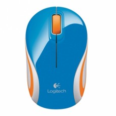 RATON INALAMBRICO LOGITECH MINI M187 AZUL